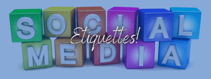 social media group posting etiquettes